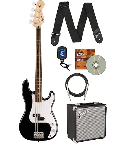 Amazon.com: Fender Squier Affinity Precision Bass PJ - Surf